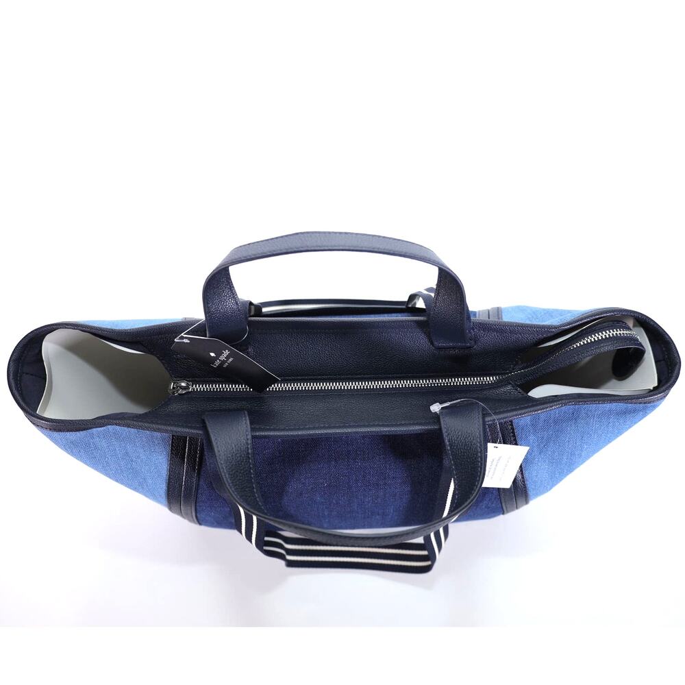 Kate Spade Rosie Large Tote - Two-Tone Denim - NWT - Picture 7 of 10